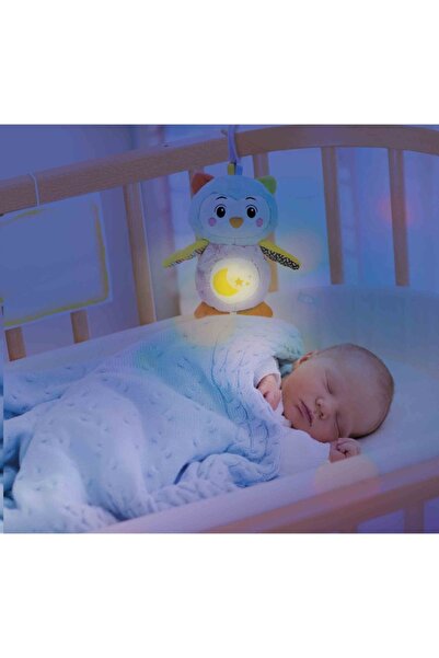 CLEMENTONI Baby plush toy - Owl, with lights and sounds (CL17801)