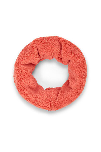 Tchibo Knitted Fleece Neck Warmer, Orange