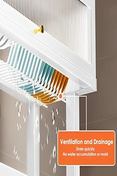 Generic Heavy Duty Over The Sink Dish Drying Stand 3 Tier Large Dish Rack Over The Counter Dish Drying Rack