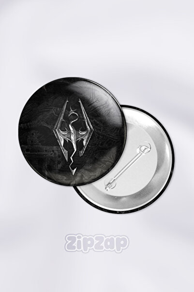 ZipZap Σετ σήματος με κουμπιά με βελόνες για βιντεοπαιχνίδια Skyrim (1 ΤΕΜ.)