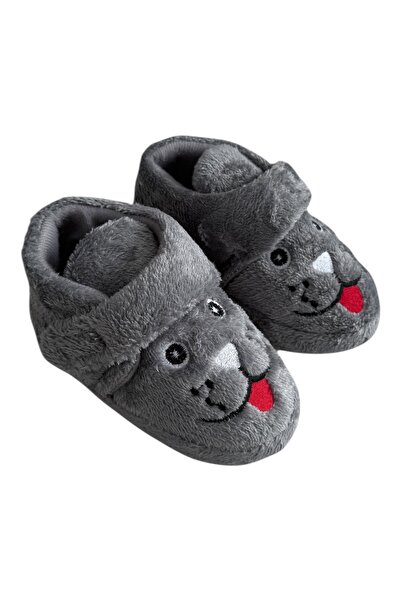 şeker shoes Cute Animals Velcro Anti-Slip Sole Nursery Home School Shoes Baby Kids Slippers Home Boots