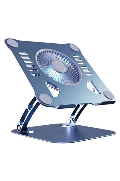 DMX Adjustable Aluminum Laptop Stand with Powerful Cooling Fan (up to 17.3")