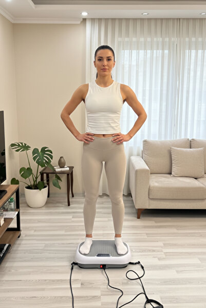 kochler VibeCore Ev Tipi Dikey Mikro Titreşimli Egzersiz Aleti – Uzaktan Kumandalı Fitness Platformu
