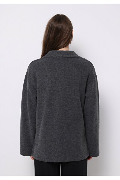 Colin's Regular Fit Polo Neck Plain Women's Anthracite T-Shirt