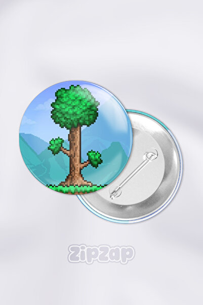 ZipZap مجموعة شارات زينة لألعاب الفيديو من تيراريا (قطعة واحدة)