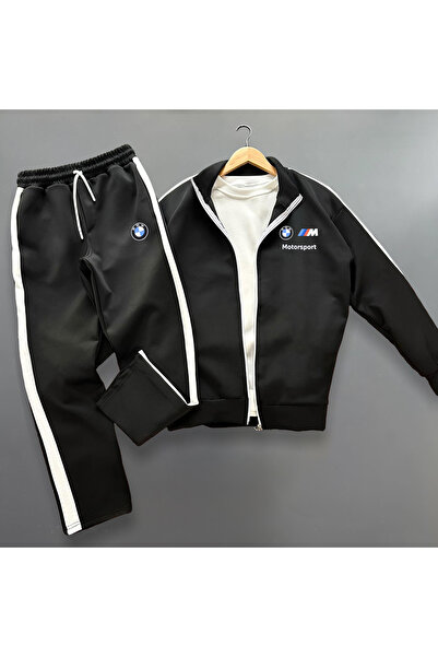 viperkombin Scuba Şeritli Eşofman Takımı Alt Üst Motorsport