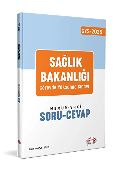 Editör Yayınevi T.C. Sağlık Bakanlığı GYS Soru-Cevap 2026