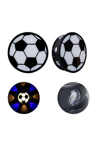 Powermaster Pm-24457 Daylight - Blue Soccer Ball Decorative Led Wall Sconce