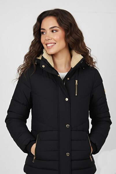 DYNAMO Women's Sports Plush Coat M5309 Bgl-St04914