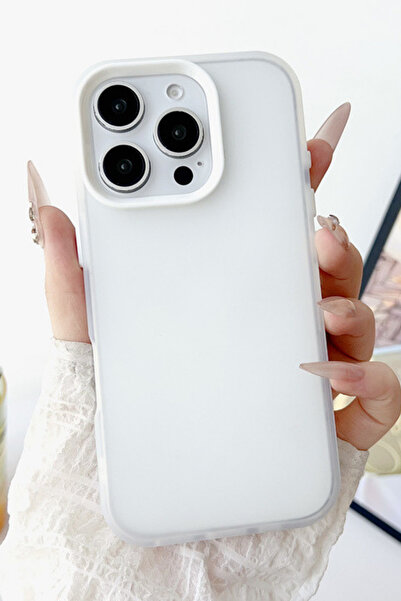 sanalikaksesuar XiaomiMi 14 Uyumlu Mat Renkli Kamera Korumalı Telefon Kılıfı