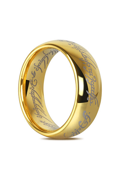 CAXBERN Lord Of The Rings Altın Kaplama Sırlar Yüzüğü Yüzüklerin Efendisi Fro...