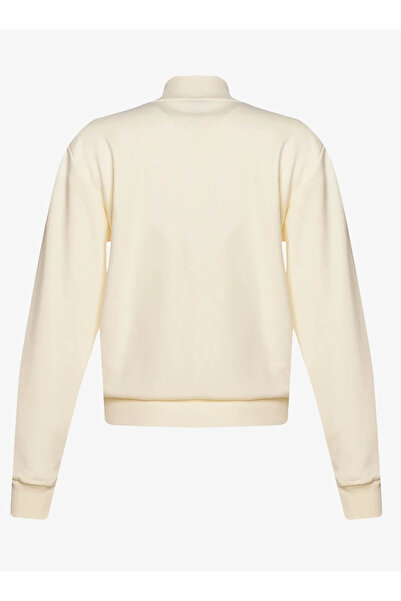 hummel Pulse Zippered Ecru Women's Sweatshirt 922423-9157