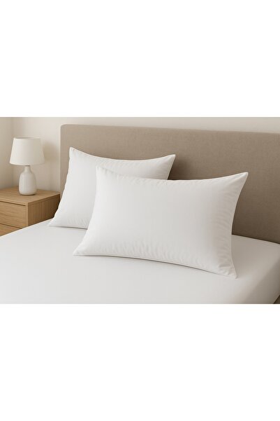 VALU TEKSTİL 2 Pieces 50X70 cm Fiber-Filled Pillow – 800 Gr, Vacuum-Packed An...