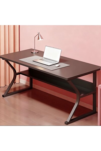 Topone1Topone1 Gaming desk, extra-long desk with shelf, modern computer desk, perfect for home offices.