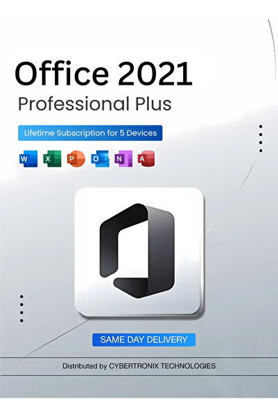 MICROSOFT Office 2021 Professional Plus | Lifetime Subscription for 5 Devices | SAME DAY DELIVERY