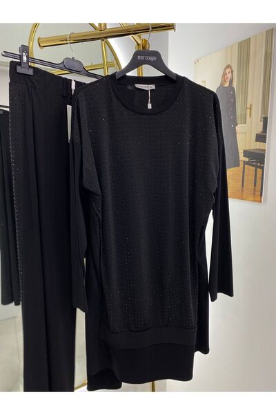 BEİAZ Fuat Gürşen Taş Baskılı Tunik