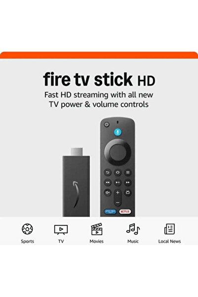 Amazon Fire Stick HD (2025) - Full HD, 8GB, Dual-Band Wi-Fi 5, Alexa Remote, Black