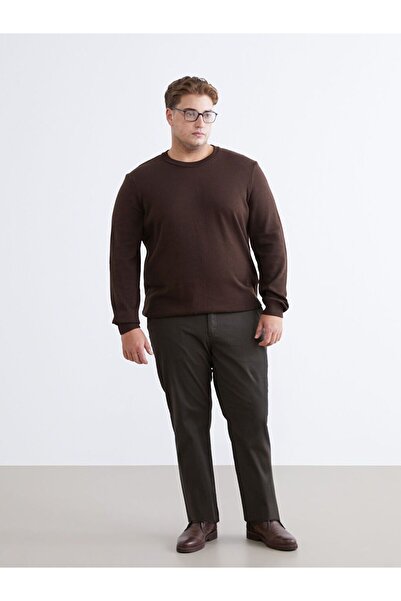 LC Waikiki بنطلون تشينو رجالي كلاسيكي كبير الحجم من LCWAIKIKI