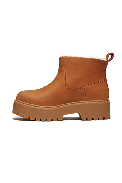 Timberland Stone Street Mid Warm Lined Boot Unisex Outdoor Boots Tb0A283Gem71 Orange