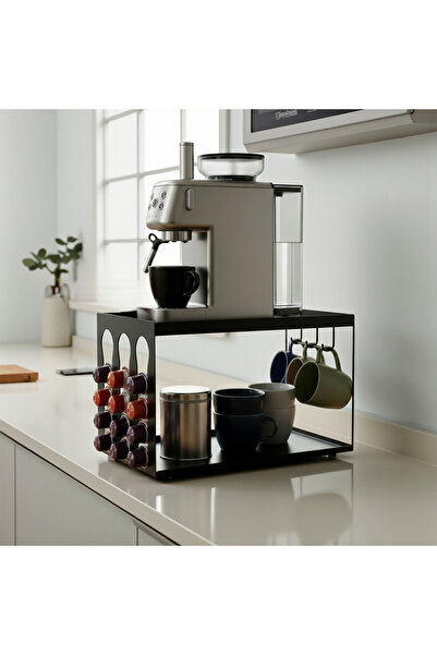 decorelax Організатор для капсульної кави, модель 3, чорний - стильний і функціональний органайзер
