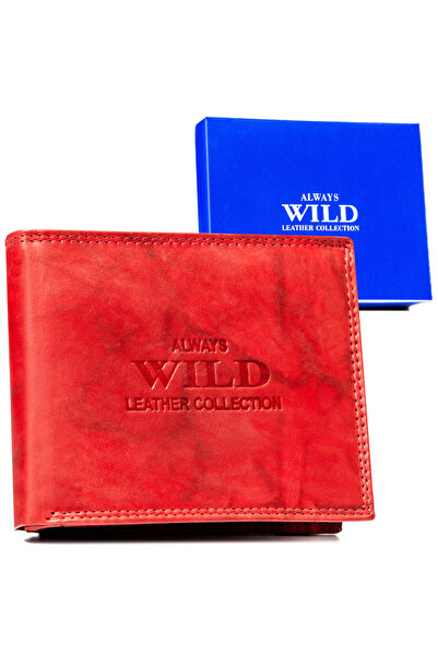 Other Men's leather wallet AW-N992-MAL-0486 Red