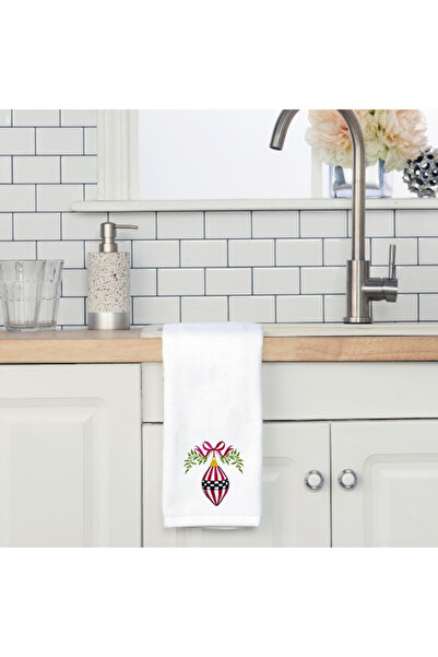 Ursa Damali New Year Ball Designed Embroidered Towel 30X50