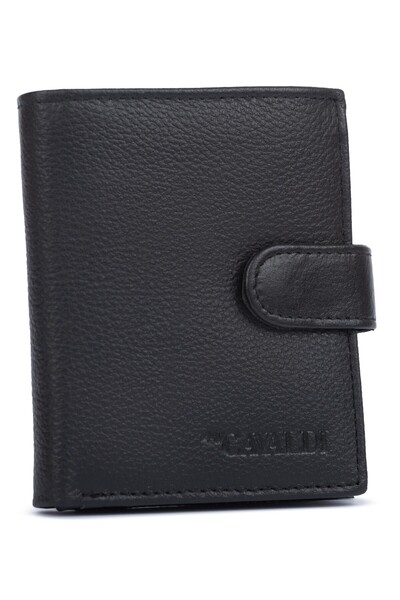 Other Portofel din piele bărbătesc 0036L-PDM-BP-9069 Negru