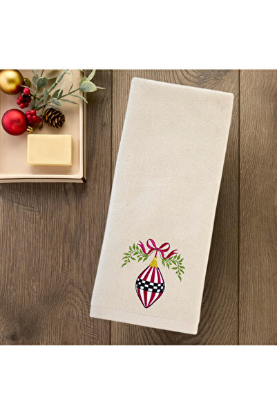 Ursa Damali New Year Ball Designed Embroidered Towel 30X50