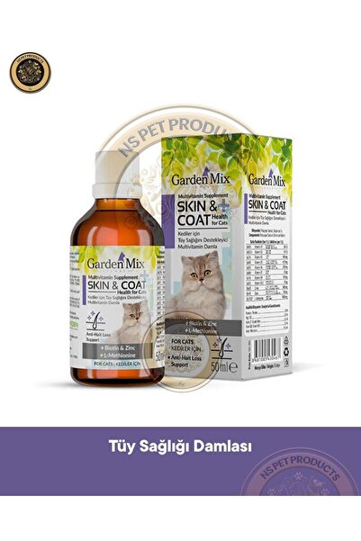 Gardenmix Garden Mix Kedi Tüy Sağlığı Damlası 50 ml