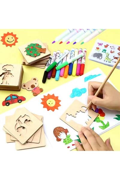 GENERAL 3D drawing puzzle set