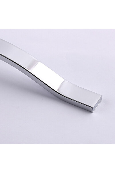 Badem10 Hyacinth 320 mm Straight Chrome Silver Handle Metal Furniture Drawer Cabinet Door Handle Modern Kitchen Handles
