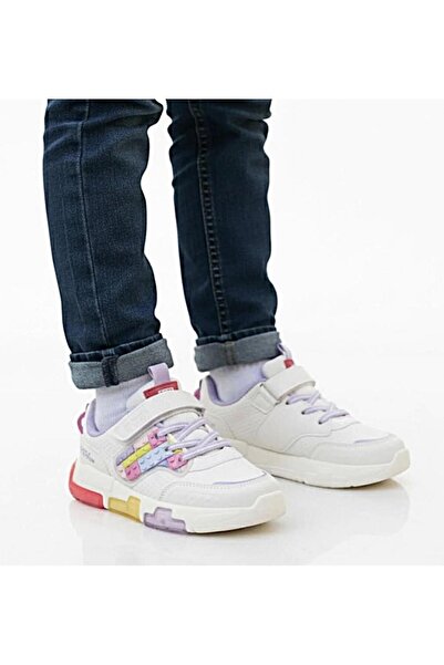 Cool Heros-Ptk 26/30 Lego Patterned Lighted Velcro Sneaker Sports Shoes