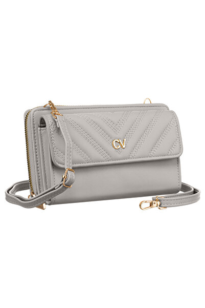 Other Geantă portofel PU M-11-7942 Gri