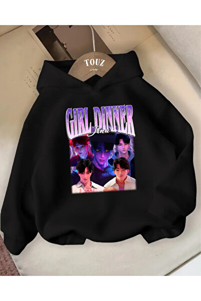 Touz Moda Young Kpop Demon Hunters Saja Boy 3-Thread Thick Sweet Hoodie