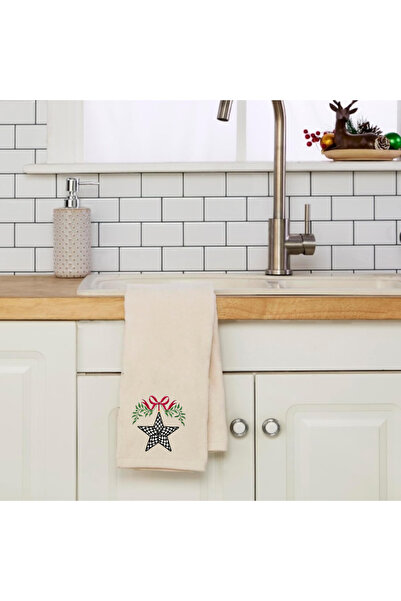 Ursa Damali New Year Ball Designed Embroidered Towel 30X50