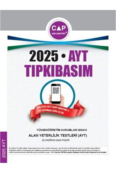 Çap Yayınları 2025 AYT Tıpkı Basım
