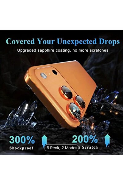 Noppax iPhone 17 Pro Max Sapphire Camera Protector Lens with Installation Tool Premium