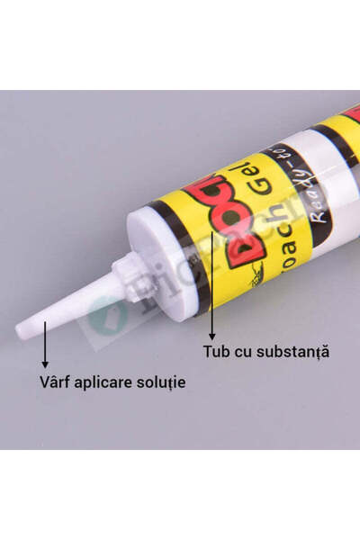 iTin Set 3 x Insecticid tip seringa, solutie antigandaci RoachDoctor