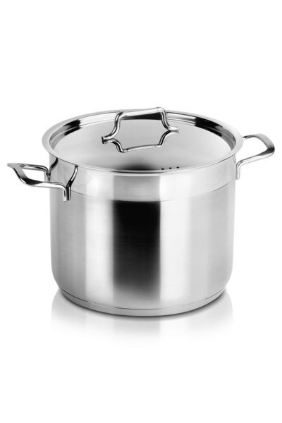 Other Oală din oțel ANETT 22 cm, 6,5 l cu capac