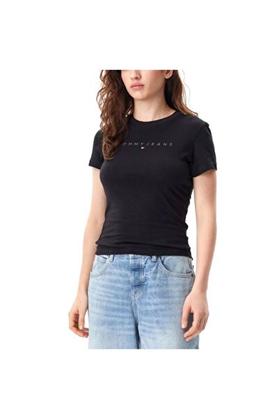 Tommy Hilfiger Tricou TJW SLIM TONAL LINEAR TEEEXT Femei