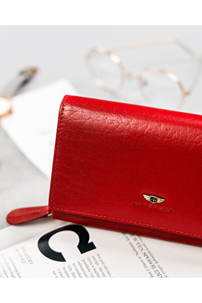 Other Classic leather women's wallet with snap closure - Peterson