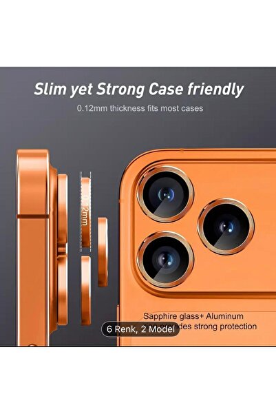 Noppax iPhone 17 Pro Max Sapphire Camera Protector Lens with Installation Tool Premium