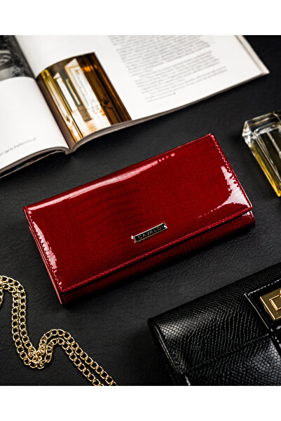 Other Women's leather wallet H24-1-RS9-BL-2403 Red