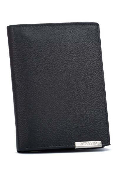 Other Portofel din piele pentru bărbați N4-PDM-RON-BP-9106 Negru