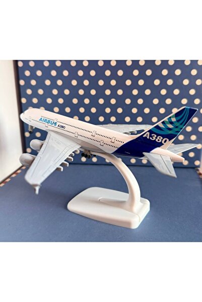 Airbus A380 Metal Maket Uçak MYK Hediye ve Sanat Atölyesi