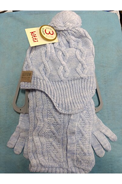 Kitti قفازات ATKI BERE مجموعة من 3 قطع للأولاد من عمر 4-8 سنوات