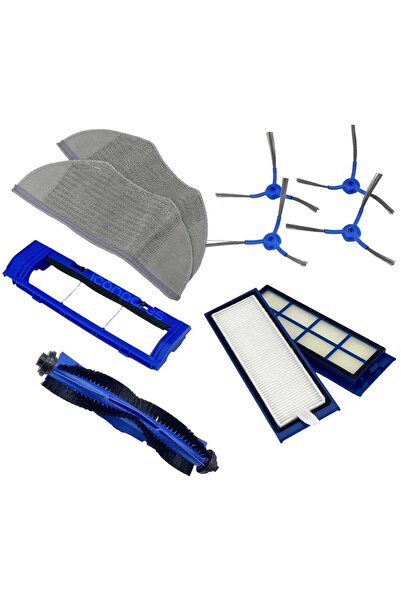 icanPARES Anker Uyumlu Eufy RoboVac L70 Hybrid Robot Süpürge Yedek Seti - Ana Fırça, HEPA, Yan Fırça, Mop ve F