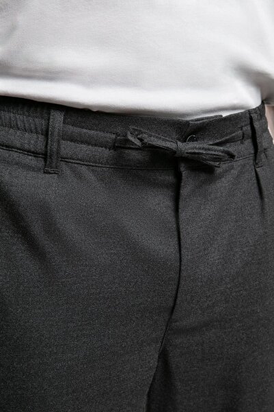 Lee Cooper Matteos normal-high waist loose straight cut straight leg gray men's pants