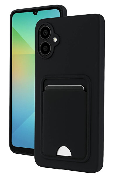 Nezih Case Samsung Galaxy A07 Compatible Soft Silicone with Card Section