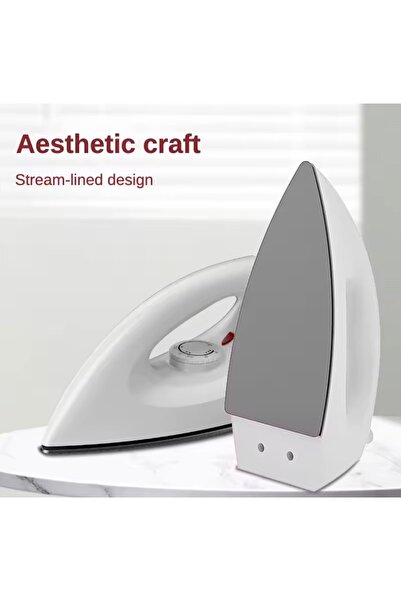 Super Wave 1000W 220V SuperWave Electric Steam Iron with Aluminum Base, Non-Stick, Scratch-Resistant Surface